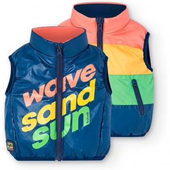 Boboli Gilet per Neonati 24 Mesi Blu