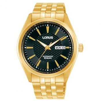 Reloj Lorus RL488BX9: Elegancia Negra en Acero Inoxidable