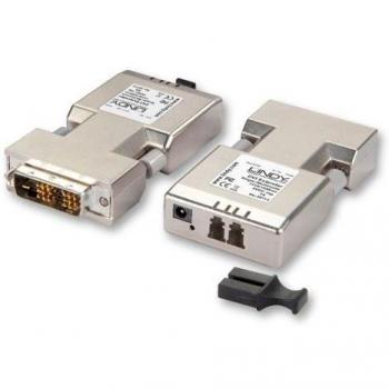 LINDY Fibre Optic DVI-D Extender (Transmitter und Receiver)