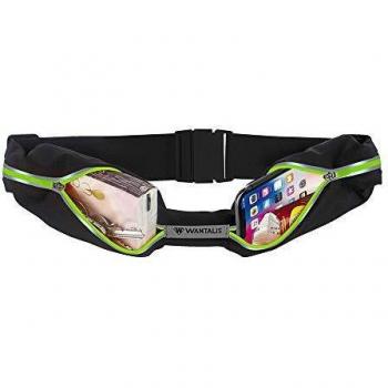 Stretchable Green Belt with Two Pockets – Wantalis Xtens