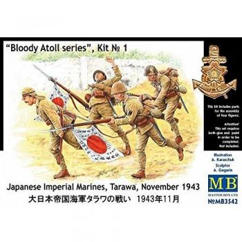 Figurines de Troupes Japonaises à Tarawa