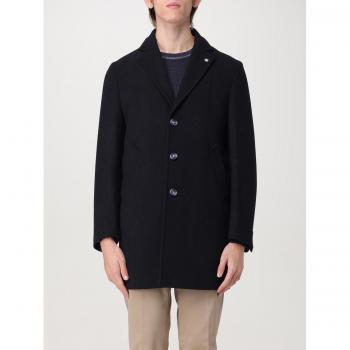 Manuel Ritz Men's Blue Coat