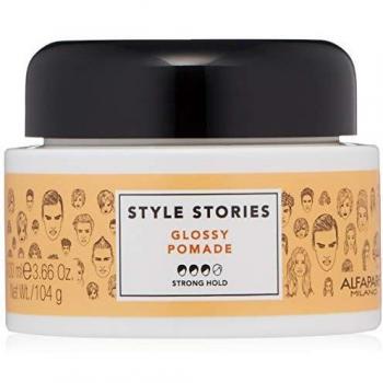 Alfaparf Milano Style Stories The Range Paste Stylingpaste starke Fixierung Glossy Pomade 100 ml