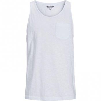 Camiseta Jack & Jones Tampa Slub Hombre Blanco