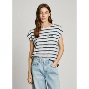 Pepe Jeans Camiseta Vanessa  XS  Blanco  Casual  Sostenible
