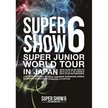 SUPER JUNIOR ESPECTÁCULO SUPER SHOW6 JAPÓN (Conjunto de 2 DVDs)