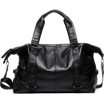 Men's Crossbody Leather Travel Bag