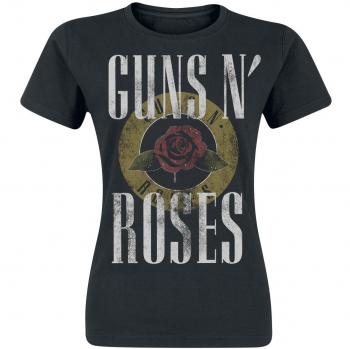 Guns N' Roses Women's Black Logo T-Shirt