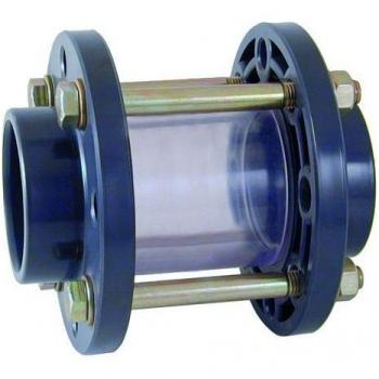 Visière liquide Cepex 02390 Ø90 – 4 boulons femelles, prise solvant intégrée
