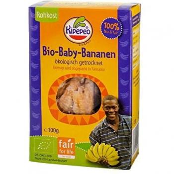 Bio-Baby-Bananen getrocknet