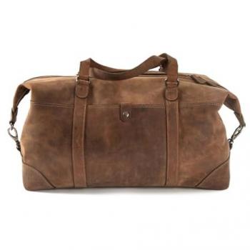 Harold’s Leder‑Weekender Travelbag – 32 L, Rindsleder, Braun