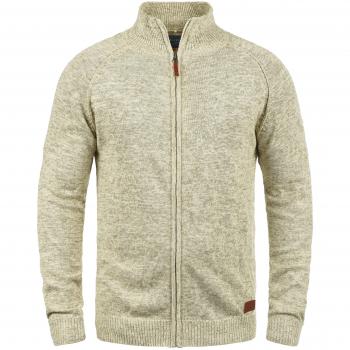 Herren-Cardigan-Strickjacke von Blend Daniri mit Stehkragen und Reißverschluss