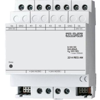 4‑Port Analogue Input Unit – Jung 2214REGAM