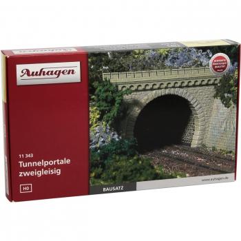 Auhagen 11343 2Gleisiges Tunnelportal H0