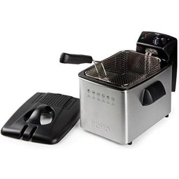 Friteuse DOMO DO465FR 4 L 3000 W Argenté Acier