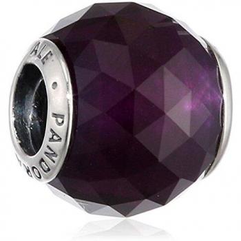 Charm de Plata Pandora Morado