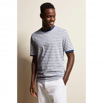 Bugatti T-Shirt 8350 55022A Blau Regular Fit XXL male