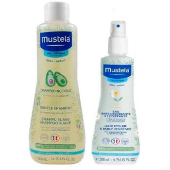 Mustela Set Champú + Agua Peinar