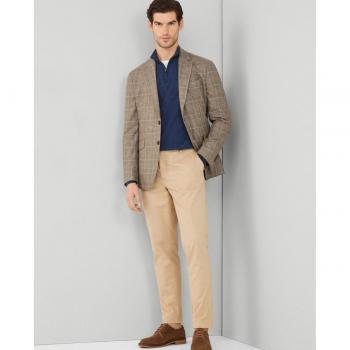 Pantaloni Hackett Kensington in Cotone Oat 32