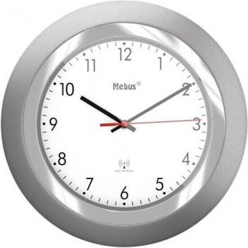 Reloj de Mesa Mebus 19452 “Plata Blanca” – Control Automático