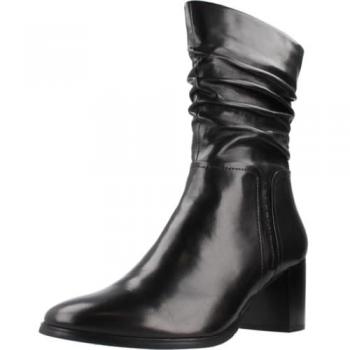 Regarde le ciel JOAN11 Botas de Cuero Negro Elegantes