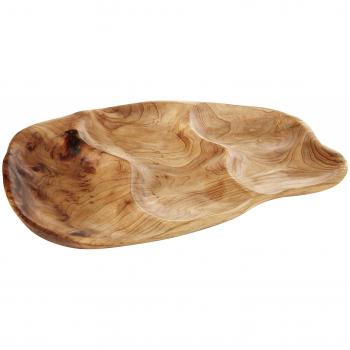Orsina Cedarwood Kora Triple Compartment Tray