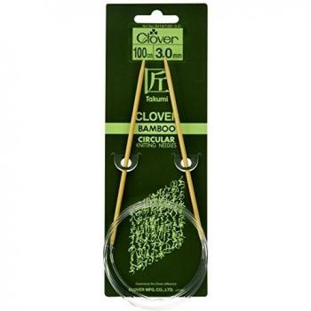 Takumi 3mm 100cm Circular Needles by Clover (3-Pack)