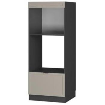 Mobiletto microonde 60 cm (grigio-beige) – Fame‑Line & Vicco