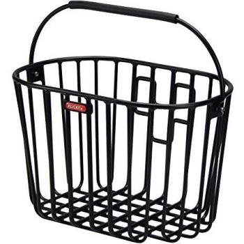 Klickfix Noir Aluminium Front Basket – One Size Unisex