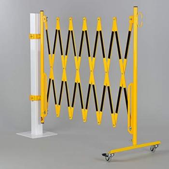 Dancop Barrera Expandible Amarillo-Negro 3.6m 70x70