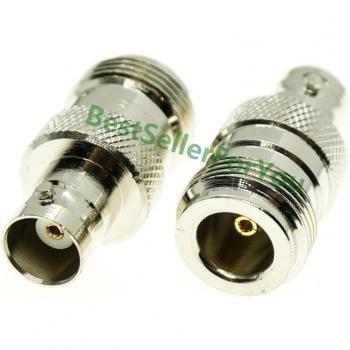 Connecteur N femelle/BNC femelle – jack RF droit