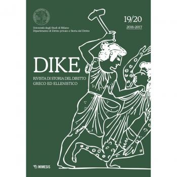Dike. Rivista di storia del diritto greco ed ellenistico