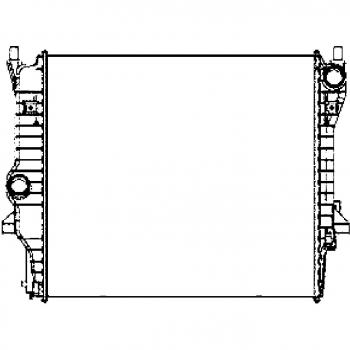 8MK Hella Radiatore 376 764‑371