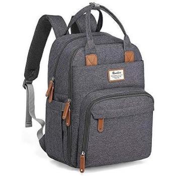 Baby Diaper Backpack, Changing Bag with Mat for Parents