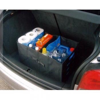 56‑Liter Black Car Boot Tidy Box – Heavy Duty, New