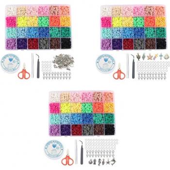 Entretoises en argile polymère pour bijoux