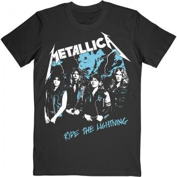 Vintage Metallica Ride The Lightning Black Tee – Unisex