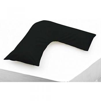 200 Thread Percale Black V Cover