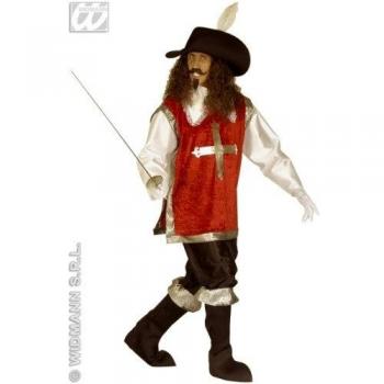 Costume Moschettiere XL con Cappello e Accessori