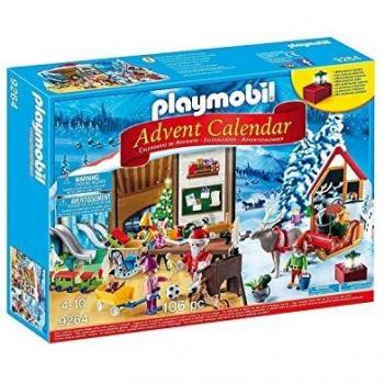 Playmobil 9264 Advent Calendar 'Santa's Workshop' with Electronic Lantern