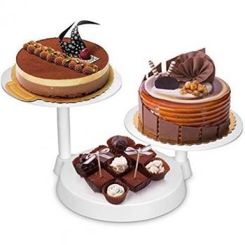 3-Plate Cake Support Stand for Parties