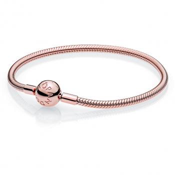 Pulsera Cadena de Serpiente Pandora Moments en Oro Rosa de 14K