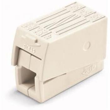 Borne d’alimentation luminaire 2 × 2,5 mm² blanche – WAGO 224‑112