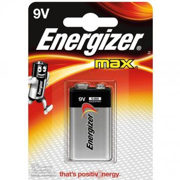 4 x Energizer Max 9V Block Alkaline E-Block 6LR21 Batterie