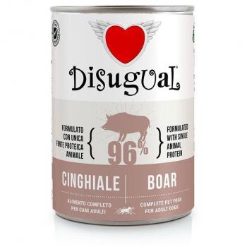 Paté Monoproteico de Jabalí 0.4 KG para Perros Disugual