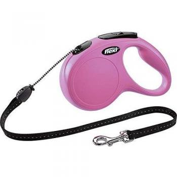Flexi New Classic Leash Pink Cord