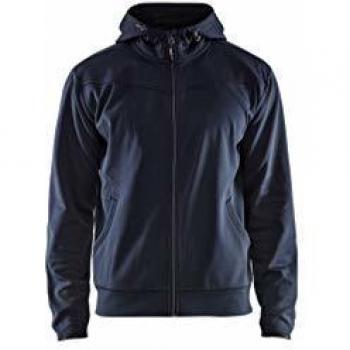 Felpa Lavoro Blu Scuro 3363 con Zip