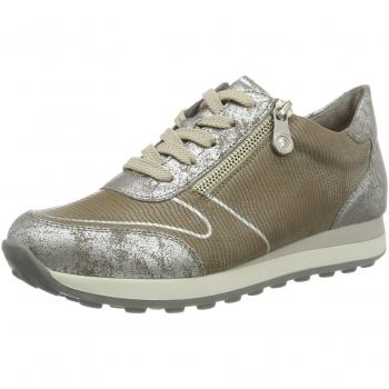 Rieker Damen N1821 Sneakers, Silber (Silber/Steel / 42 EU)