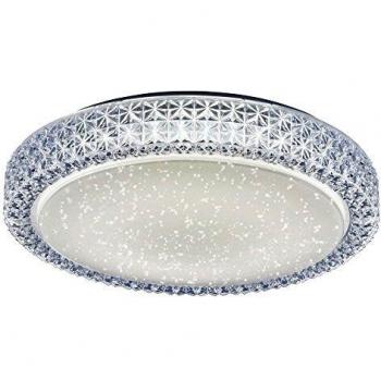 Lampada soggiorno LED CCT cristalli cielo stellato 22W 1980lm
