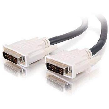 C2G 3M DVI-I Single Link Video Cable Black/White